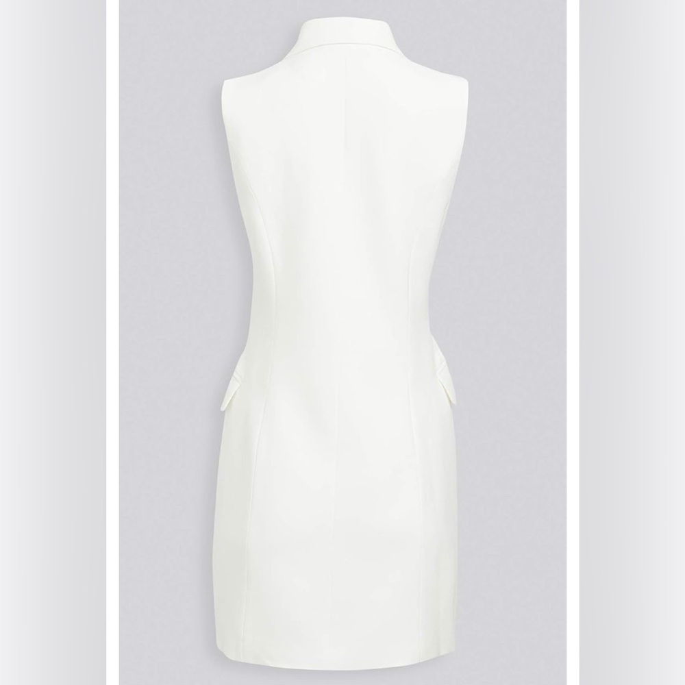 Black Halo White Mini Dress - Picture 2 of 12